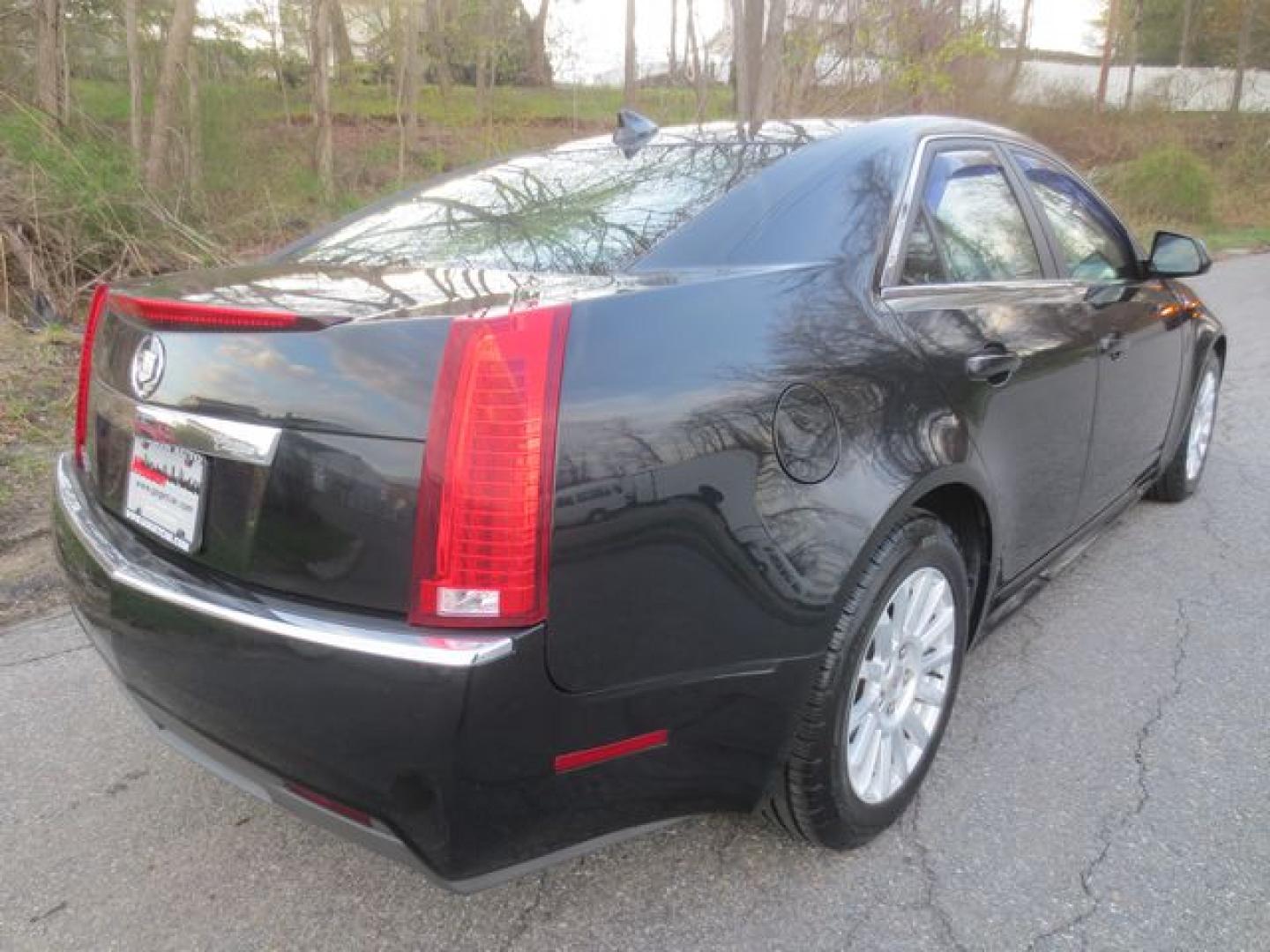 2012 Black /Black Cadillac CTS (1G6DC5E56C0) with an 3.0L V6 DOHC 24V FFV engine, 6-Speed Automatic transmission, located at 270 US Route 6, Mahopac, NY, 10541, (845) 621-0895, 41.349022, -73.755280 - Photo#3
