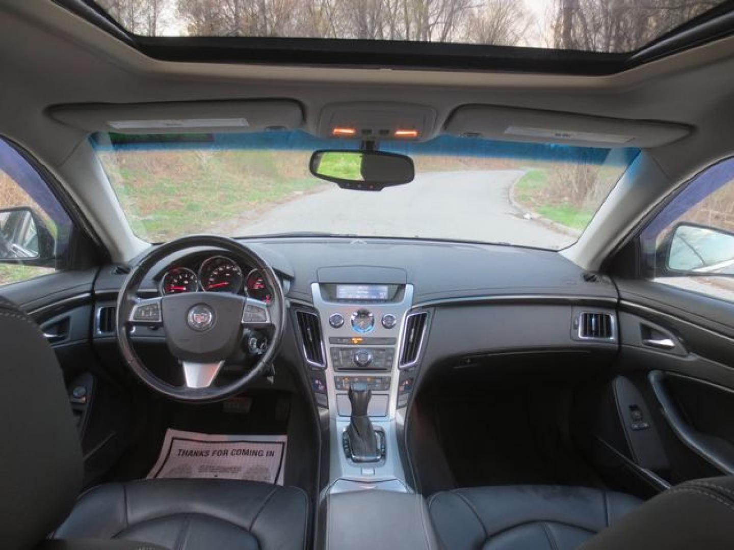 2012 Black /Black Cadillac CTS (1G6DC5E56C0) with an 3.0L V6 DOHC 24V FFV engine, 6-Speed Automatic transmission, located at 270 US Route 6, Mahopac, NY, 10541, (845) 621-0895, 41.349022, -73.755280 - Photo#7