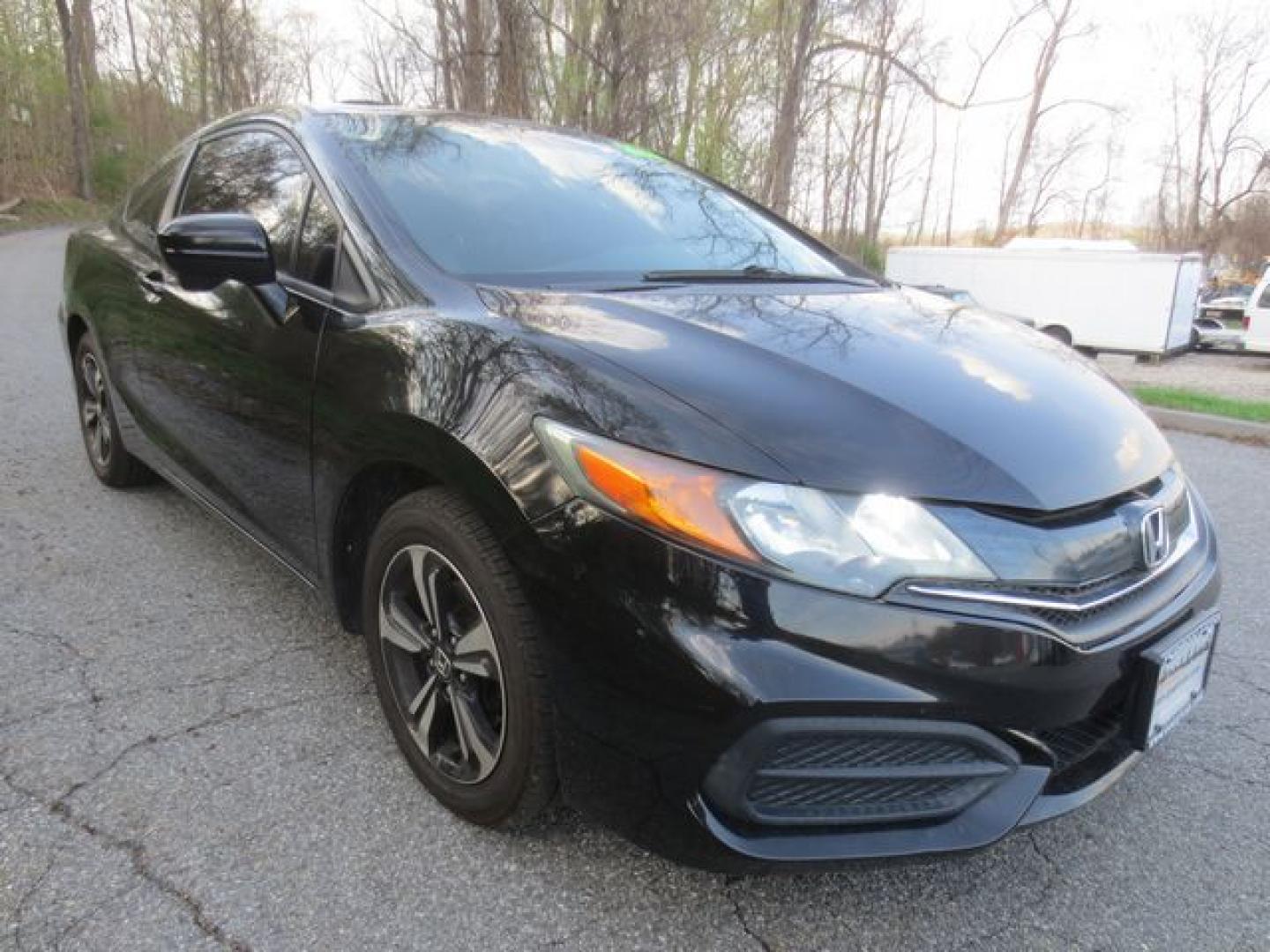2014 Black /Black Honda Civic EX (2HGFG3B80EH) with an 2.3L L4 SOHC 16V engine, Automatic transmission, located at 270 US Route 6, Mahopac, NY, 10541, (845) 621-0895, 41.349022, -73.755280- Photo#1