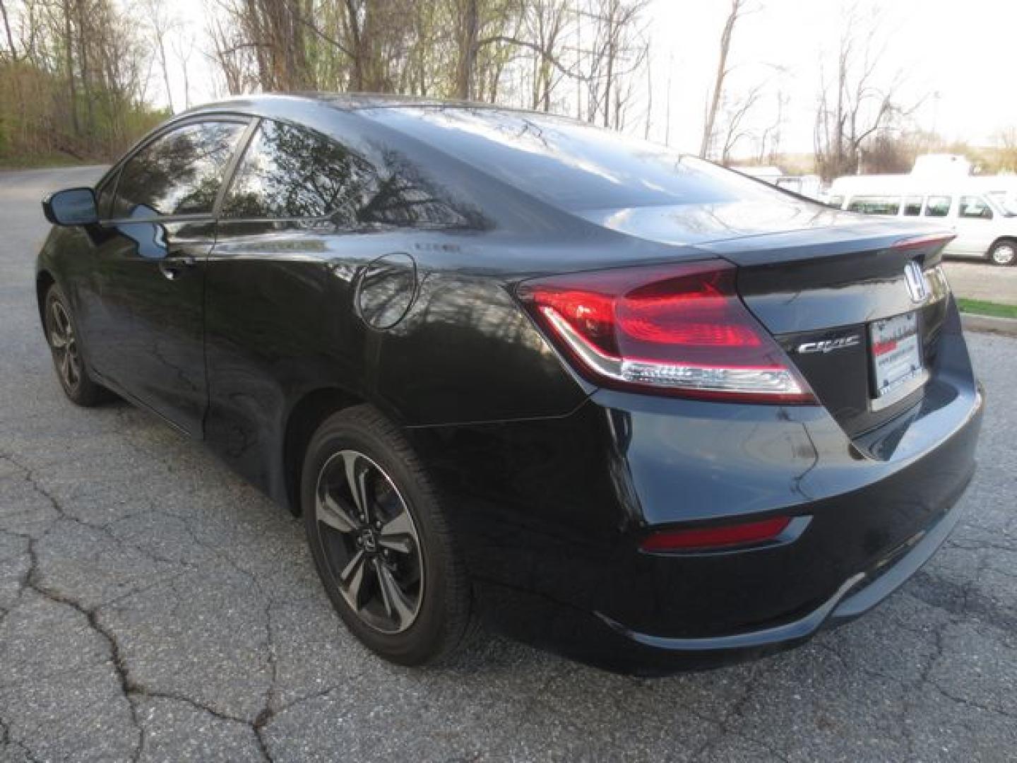 2014 Black /Black Honda Civic EX (2HGFG3B80EH) with an 2.3L L4 SOHC 16V engine, Automatic transmission, located at 270 US Route 6, Mahopac, NY, 10541, (845) 621-0895, 41.349022, -73.755280- Photo#4