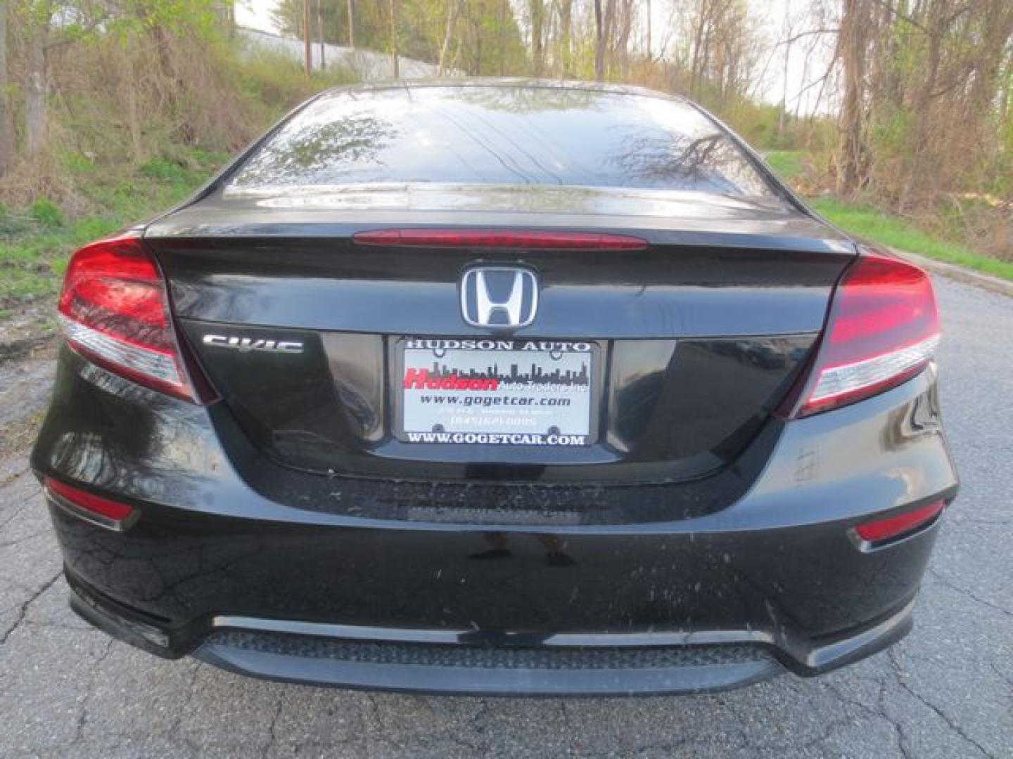 2014 Black /Black Honda Civic EX (2HGFG3B80EH) with an 2.3L L4 SOHC 16V engine, Automatic transmission, located at 270 US Route 6, Mahopac, NY, 10541, (845) 621-0895, 41.349022, -73.755280- Photo#5
