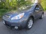 2013 Blue /Black Subaru Outback Premium (4S4BRBCC6D3) with an 2.5L H4 DOHC 16V engine, Automatic transmission, located at 270 US Route 6, Mahopac, NY, 10541, (845) 621-0895, 41.349022, -73.755280 - Photo#0