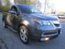 2011 Gray /Black Acura MDX (2HNYD2H2XBH) with an 3.5L V6 SOHC 24V engine, 6-Speed Automatic transmission, located at 270 US Route 6, Mahopac, NY, 10541, (845) 621-0895, 41.349022, -73.755280 - Photo#1