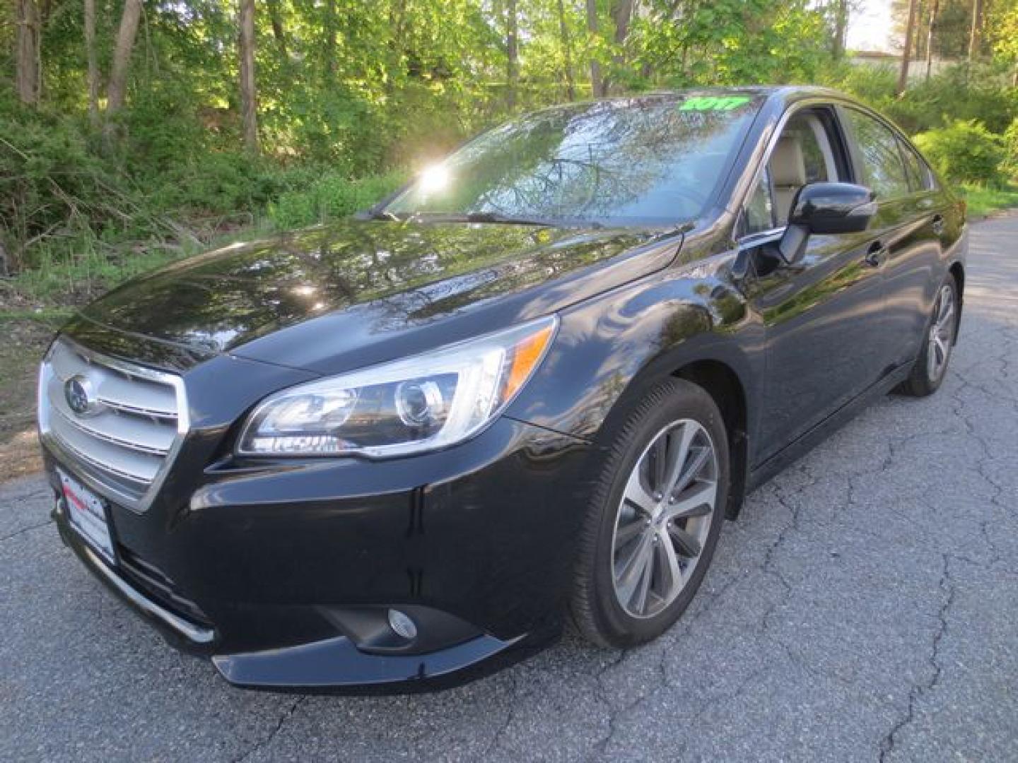2017 Black /Gray Subaru Legacy 2.5i Limited (4S3BNAN69H3) with an 2.5L H4 SOHC 16V engine, Automatic transmission, located at 270 US Route 6, Mahopac, NY, 10541, (845) 621-0895, 41.349022, -73.755280 - Photo#0