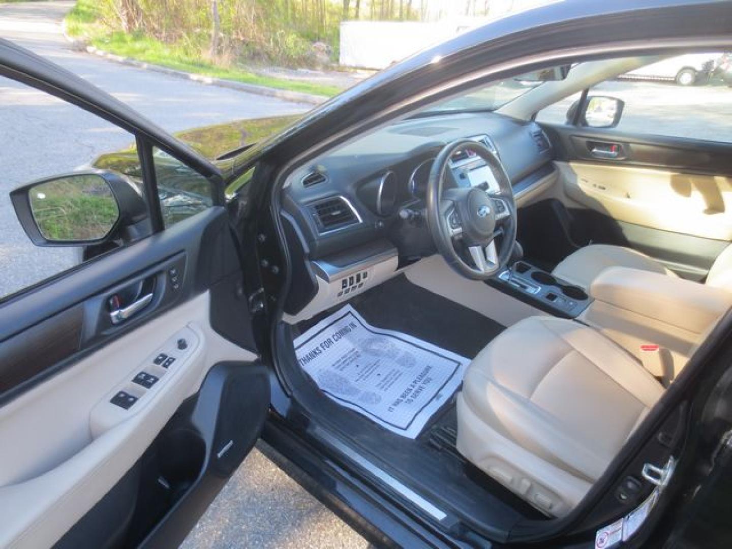 2017 Black /Gray Subaru Legacy 2.5i Limited (4S3BNAN69H3) with an 2.5L H4 SOHC 16V engine, Automatic transmission, located at 270 US Route 6, Mahopac, NY, 10541, (845) 621-0895, 41.349022, -73.755280 - Photo#6