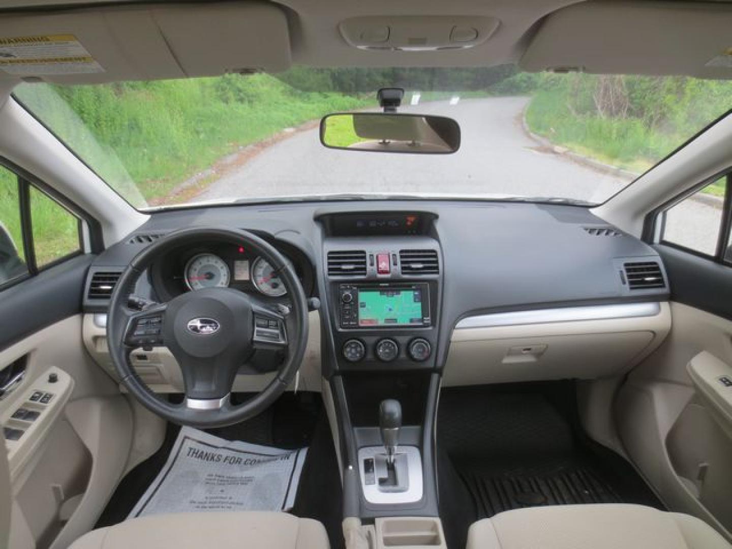 2012 White /Beige Subaru Impreza Premium Plus (JF1GPAE69CH) with an 2.0L H4 DOHC 16V engine, Automatic transmission, located at 270 US Route 6, Mahopac, NY, 10541, (845) 621-0895, 41.349022, -73.755280 - Photo#7