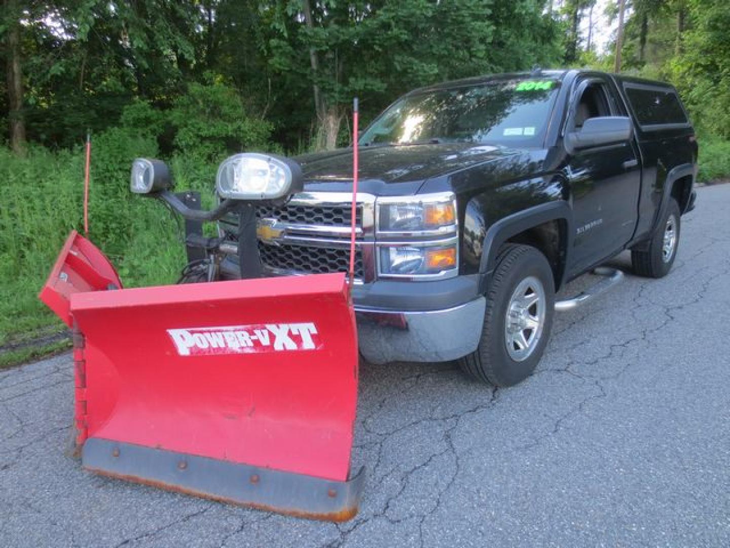 2014 Black /Gray Chevrolet Silverado 1500 Work Truck 1WT (1GCNKPEC6EZ) with an 5.3L V8 engine, 6-Speed Automatic transmission, located at 270 US Route 6, Mahopac, NY, 10541, (845) 621-0895, 41.349022, -73.755280 - Photo#2