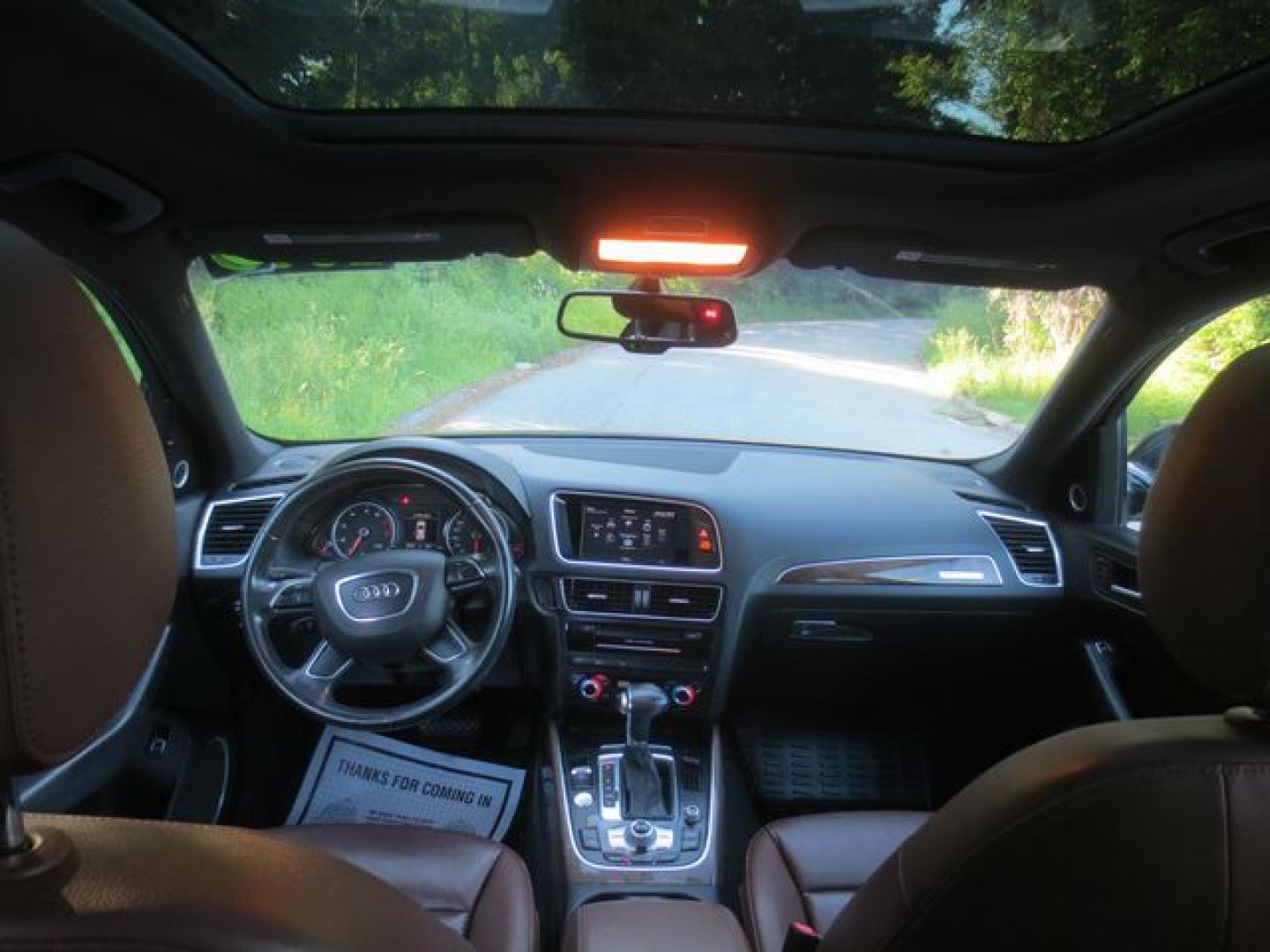 2016 Blue /Saddle Audi Q5 Premium Plus (WA1L2AFPXGA) with an 2.0L L4 DOHC 16V engine, Automatic transmission, located at 270 US Route 6, Mahopac, NY, 10541, (845) 621-0895, 41.349022, -73.755280 - Photo#7