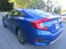 2019 Blue /Black Honda Civic EX (19XFC1F37KE) with an 1.5L L4 DOHC 16V TURBO engine, Automatic transmission, located at 270 US Route 6, Mahopac, NY, 10541, (845) 621-0895, 41.349022, -73.755280 - Photo#4