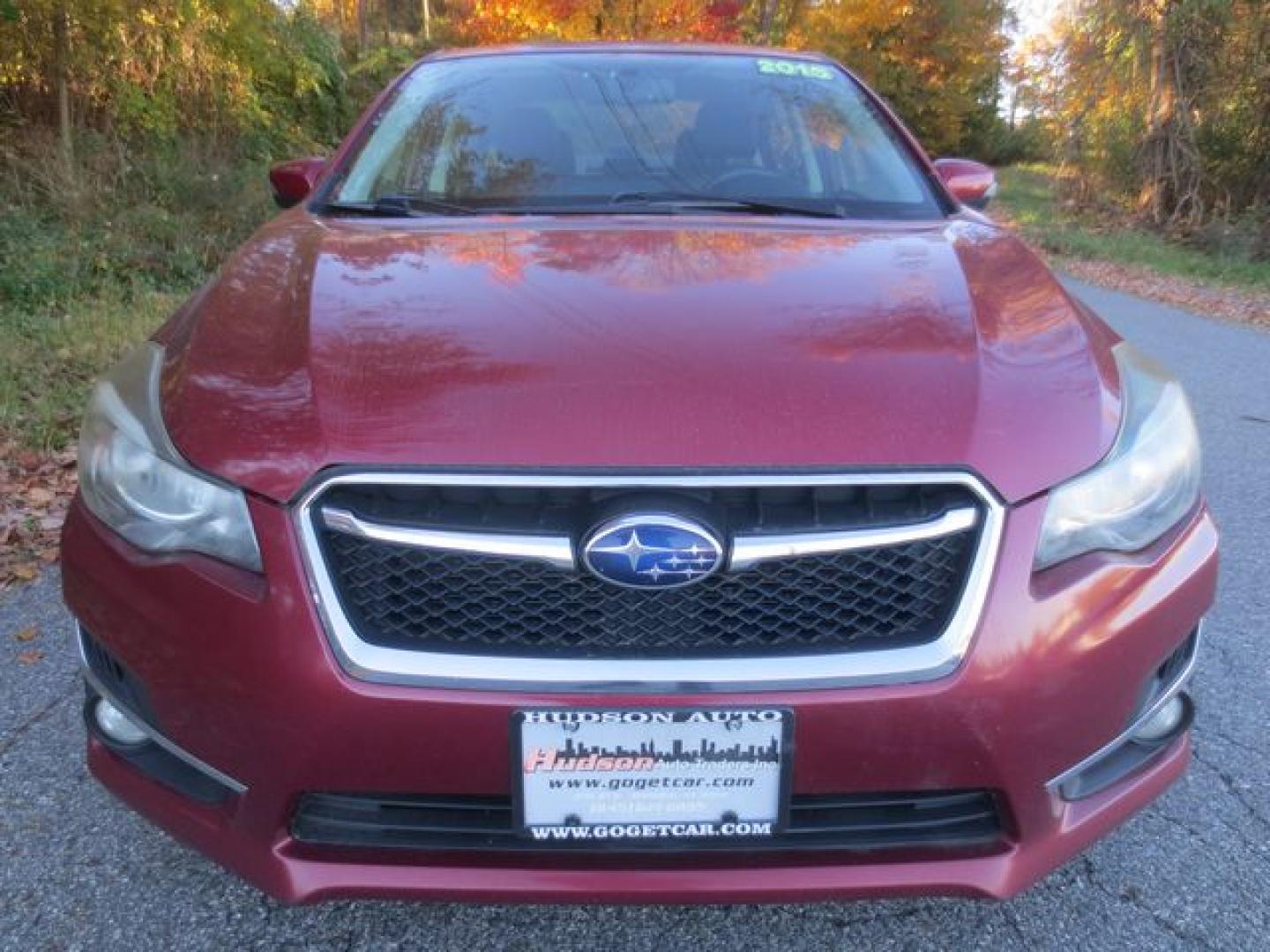 2015 Red /Black Subaru Impreza 2.0i Limited PZEV (JF1GJAN63FH) with an 2.0L H4 DOHC 16V engine, Automatic transmission, located at 270 US Route 6, Mahopac, NY, 10541, (845) 621-0895, 41.349022, -73.755280- Photo#2