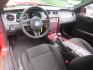 2011 Red /Black Ford Mustang (1ZVBP8AM9B5) with an 3.7L V6 DOHC 24V engine, 6- speed manual transmission, located at 270 US Route 6, Mahopac, NY, 10541, (845) 621-0895, 41.349022, -73.755280 - Photo#7