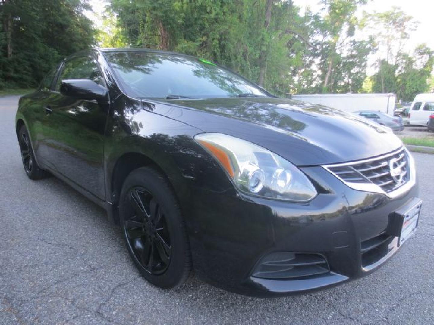 2012 Black /Black Nissan Altima 2.5 S 6M/T Coupe (1N4AL2EP7CC) with an 2.5L L4 DOHC 16V engine, Automatic transmission, located at 270 US Route 6, Mahopac, NY, 10541, (845) 621-0895, 41.349022, -73.755280 - Photo#1