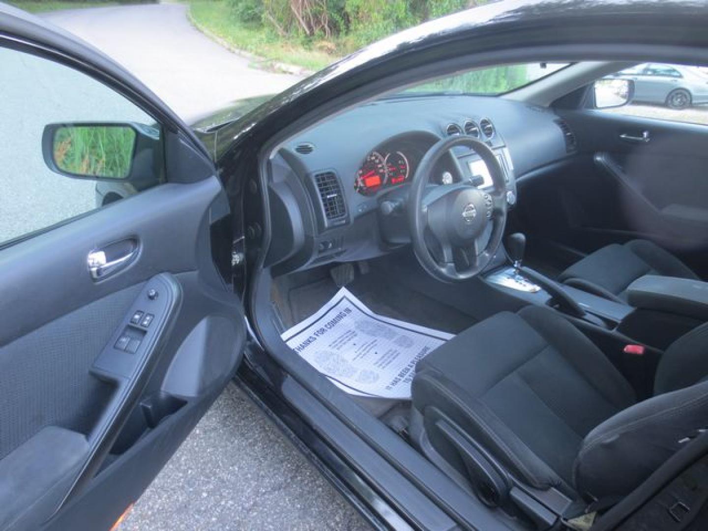 2012 Black /Black Nissan Altima 2.5 S 6M/T Coupe (1N4AL2EP7CC) with an 2.5L L4 DOHC 16V engine, Automatic transmission, located at 270 US Route 6, Mahopac, NY, 10541, (845) 621-0895, 41.349022, -73.755280 - Photo#6