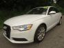 2014 White /Black Audi A6 Premium (WAUGFAFC8EN) with an 2.0L L4 DOHC 16V engine, Automatic transmission, located at 270 US Route 6, Mahopac, NY, 10541, (845) 621-0895, 41.349022, -73.755280- Photo#0