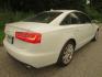 2014 White /Black Audi A6 Premium (WAUGFAFC8EN) with an 2.0L L4 DOHC 16V engine, Automatic transmission, located at 270 US Route 6, Mahopac, NY, 10541, (845) 621-0895, 41.349022, -73.755280- Photo#3