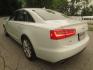 2014 White /Black Audi A6 Premium (WAUGFAFC8EN) with an 2.0L L4 DOHC 16V engine, Automatic transmission, located at 270 US Route 6, Mahopac, NY, 10541, (845) 621-0895, 41.349022, -73.755280- Photo#4