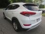 2017 White /Gray Hyundai Tucson Eco (KM8J3CA21HU) with an 1.6L L4 DOHC 16V engine, Automatic transmission, located at 270 US Route 6, Mahopac, NY, 10541, (845) 621-0895, 41.349022, -73.755280- Photo#4