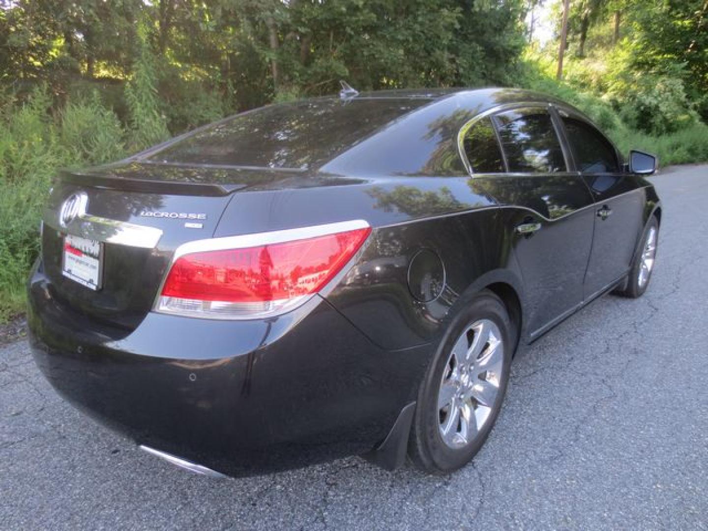 2011 Black /Black Buick LaCrosse CXS (1G4GE5ED4BF) with an 3.6L V6 DOHC 24V engine, Automatic transmission, located at 270 US Route 6, Mahopac, NY, 10541, (845) 621-0895, 41.349022, -73.755280- Photo#3