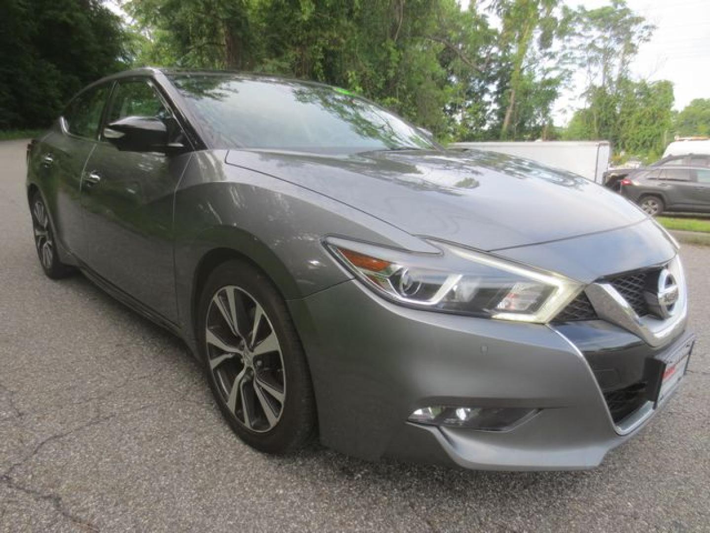 2017 Gray /Black Nissan Maxima Platinum (1N4AA6AP6HC) with an 3.5L V6 DOHC 24V engine, Automatic transmission, located at 270 US Route 6, Mahopac, NY, 10541, (845) 621-0895, 41.349022, -73.755280- Photo#1
