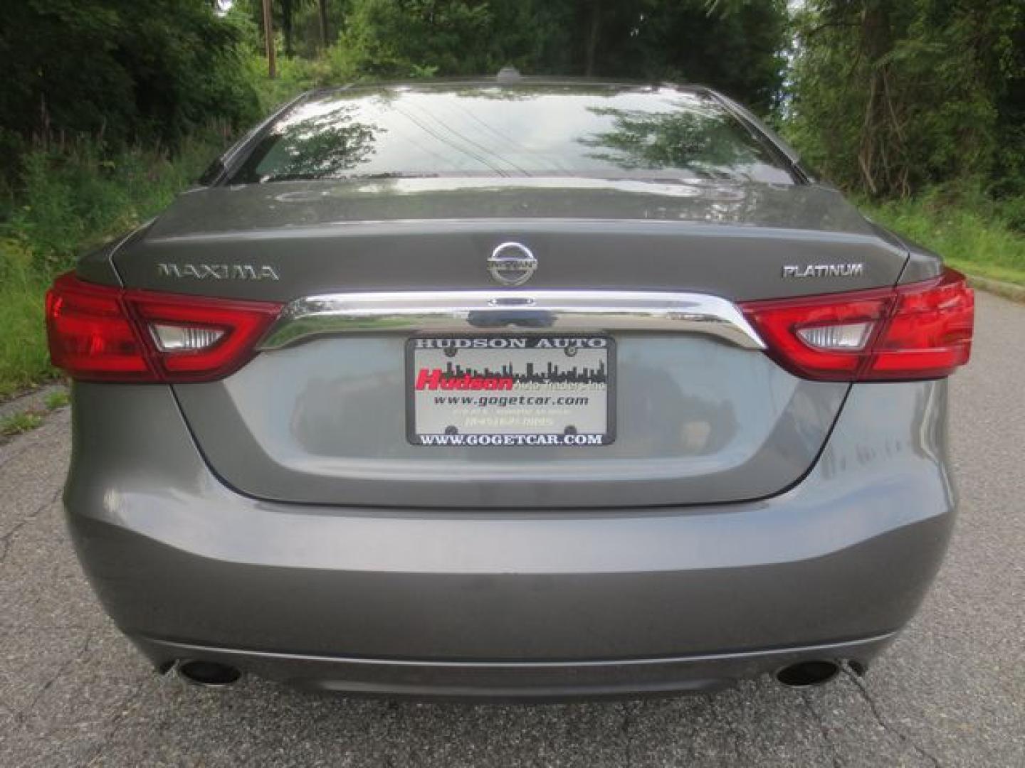 2017 Gray /Black Nissan Maxima Platinum (1N4AA6AP6HC) with an 3.5L V6 DOHC 24V engine, Automatic transmission, located at 270 US Route 6, Mahopac, NY, 10541, (845) 621-0895, 41.349022, -73.755280- Photo#5