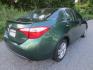 2014 Green /Gray Toyota Corolla LE ECO PLUS (2T1BPRHE4EC) with an 1.8L L4 DOHC 16V engine, Automatic transmission, located at 270 US Route 6, Mahopac, NY, 10541, (845) 621-0895, 41.349022, -73.755280- Photo#3