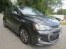 2019 Gray /Black Chevrolet Sonic LT (1G1JD6SB6K4) with an 1.4L L4 DOHC 24V TURBO engine, Automatic transmission, located at 270 US Route 6, Mahopac, NY, 10541, (845) 621-0895, 41.349022, -73.755280- Photo#1