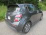2019 Gray /Black Chevrolet Sonic LT (1G1JD6SB6K4) with an 1.4L L4 DOHC 24V TURBO engine, Automatic transmission, located at 270 US Route 6, Mahopac, NY, 10541, (845) 621-0895, 41.349022, -73.755280- Photo#3