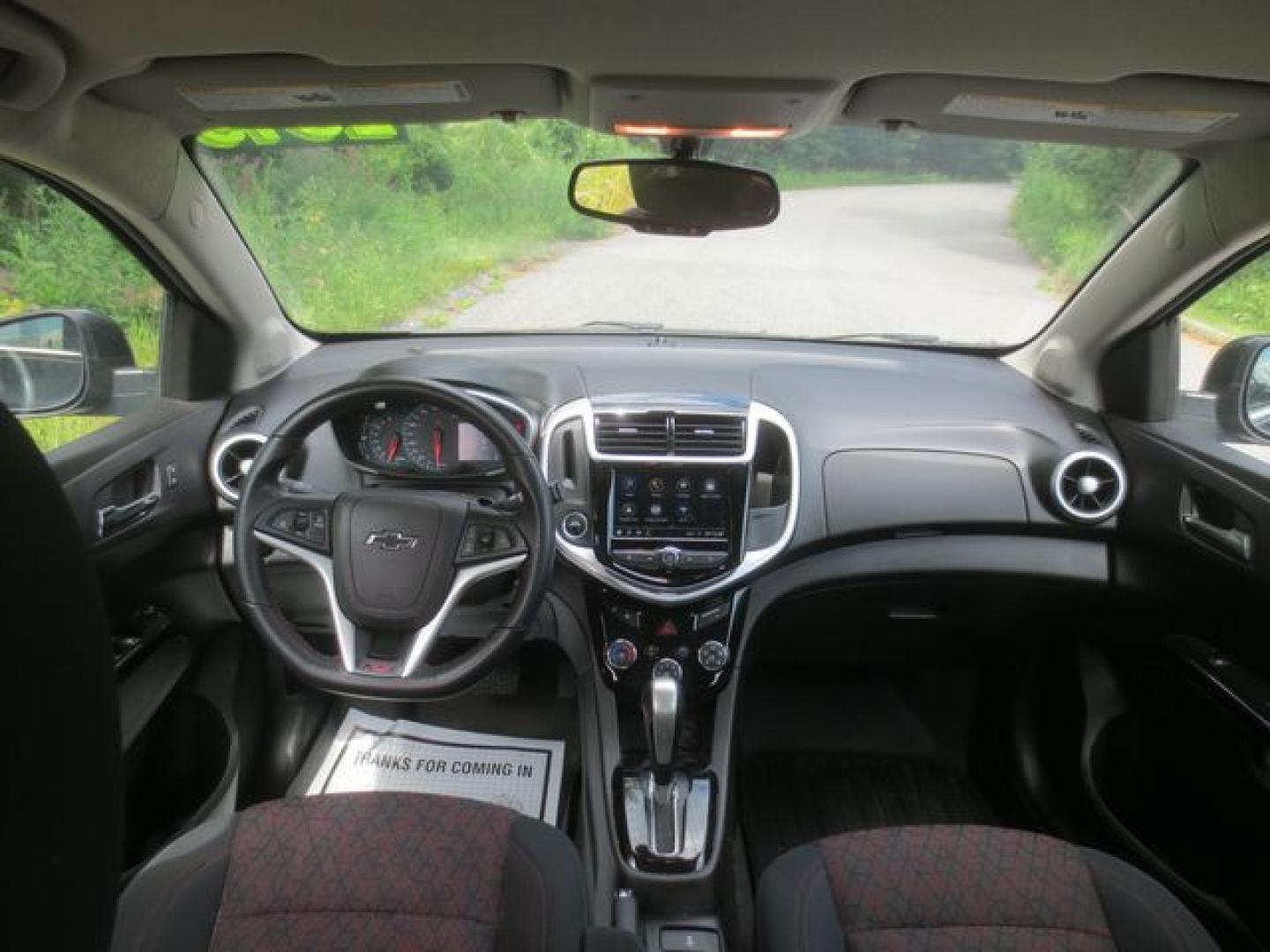 2019 Gray /Black Chevrolet Sonic LT (1G1JD6SB6K4) with an 1.4L L4 DOHC 24V TURBO engine, Automatic transmission, located at 270 US Route 6, Mahopac, NY, 10541, (845) 621-0895, 41.349022, -73.755280- Photo#7