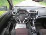 2019 Gray /Black Chevrolet Sonic LT (1G1JD6SB6K4) with an 1.4L L4 DOHC 24V TURBO engine, Automatic transmission, located at 270 US Route 6, Mahopac, NY, 10541, (845) 621-0895, 41.349022, -73.755280- Photo#8