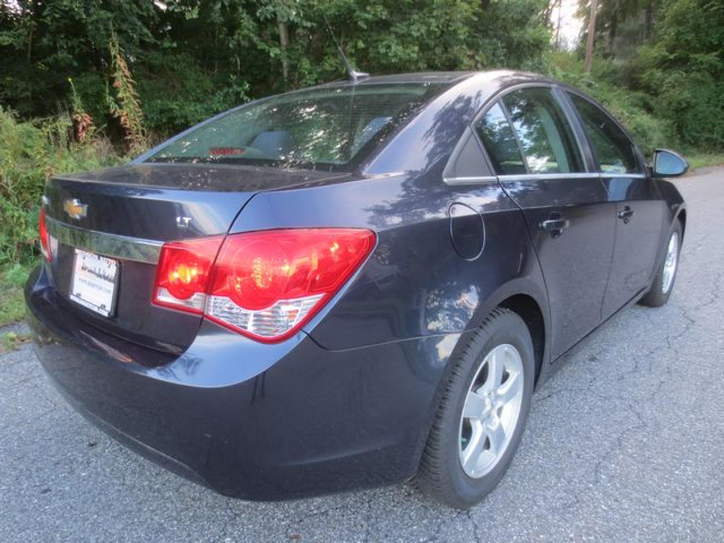 2014 Blue /Black Chevrolet Cruze 1LT (1G1PD5SB6E7) with an 1.4L L4 DOHC 16V TURBO engine, 6-Speed Manual transmission, located at 270 US Route 6, Mahopac, NY, 10541, (845) 621-0895, 41.349022, -73.755280- Photo#3
