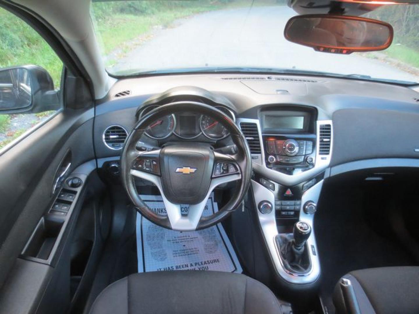 2014 Blue /Black Chevrolet Cruze 1LT (1G1PD5SB6E7) with an 1.4L L4 DOHC 16V TURBO engine, 6-Speed Manual transmission, located at 270 US Route 6, Mahopac, NY, 10541, (845) 621-0895, 41.349022, -73.755280- Photo#8