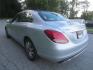 2017 Silver /White Mercedes-Benz C-Class 4MATIC (55SWF4KBXHU) with an 2.0L L4 DOHC 16V engine, Automatic transmission, located at 270 US Route 6, Mahopac, NY, 10541, (845) 621-0895, 41.349022, -73.755280- Photo#4