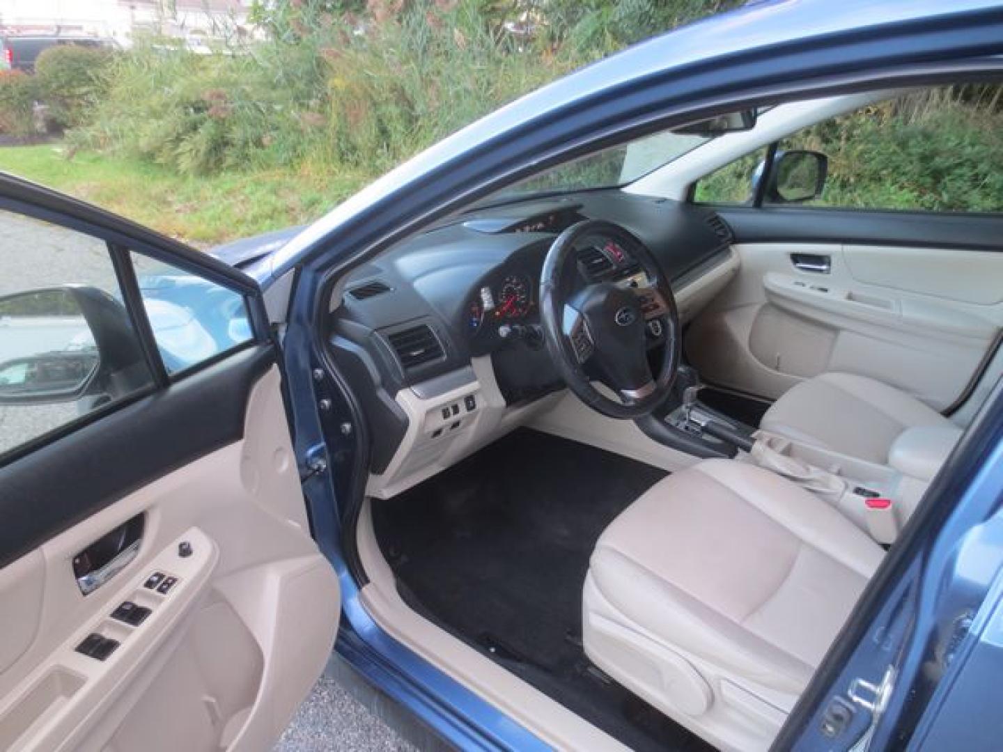 2014 Blue /Beige Subaru XV Crosstrek Limited (JF2GPAKC7E8) with an 2.0L L4 DOHC 16V engine, Automatic transmission, located at 270 US Route 6, Mahopac, NY, 10541, (845) 621-0895, 41.349022, -73.755280- Photo#2