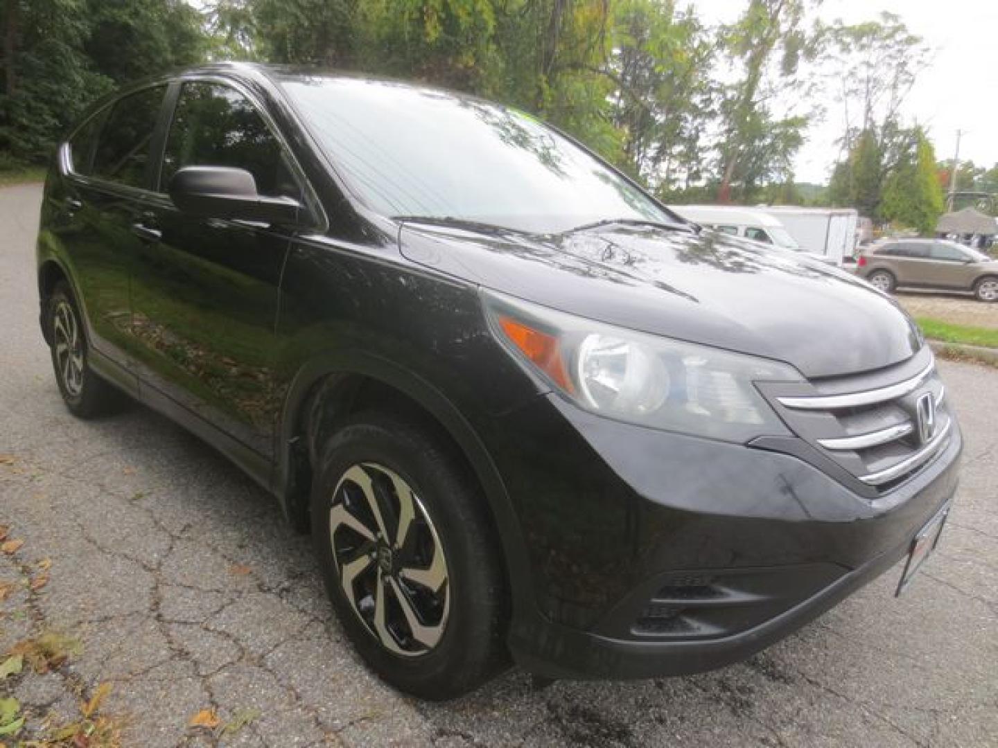 2014 Black /Black Honda CR-V LX (3CZRM3H3XEG) with an 2.4L L4 DOHC 16V engine, Automatic transmission, located at 270 US Route 6, Mahopac, NY, 10541, (845) 621-0895, 41.349022, -73.755280- Photo#1