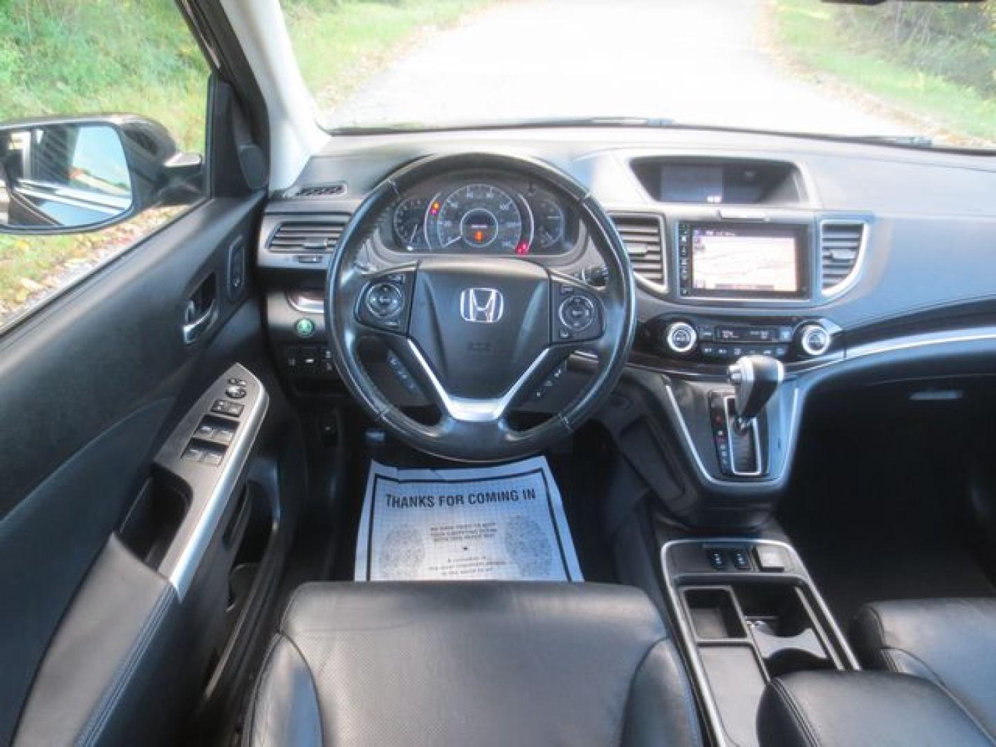 2016 Brown /Black Honda CR-V Touring (5J6RM4H97GL) with an 2.4L L4 DOHC 16V engine, Automatic transmission, located at 270 US Route 6, Mahopac, NY, 10541, (845) 621-0895, 41.349022, -73.755280- Photo#8