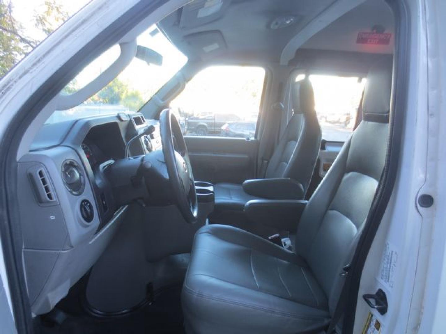 2012 White /Gray Ford E-Series Van E-250 Extended (1FTNS2EW7CD) with an 4.6L V8 SOHC 16V engine, 4-Speed Automatic transmission, located at 270 US Route 6, Mahopac, NY, 10541, (845) 621-0895, 41.349022, -73.755280- Photo#8