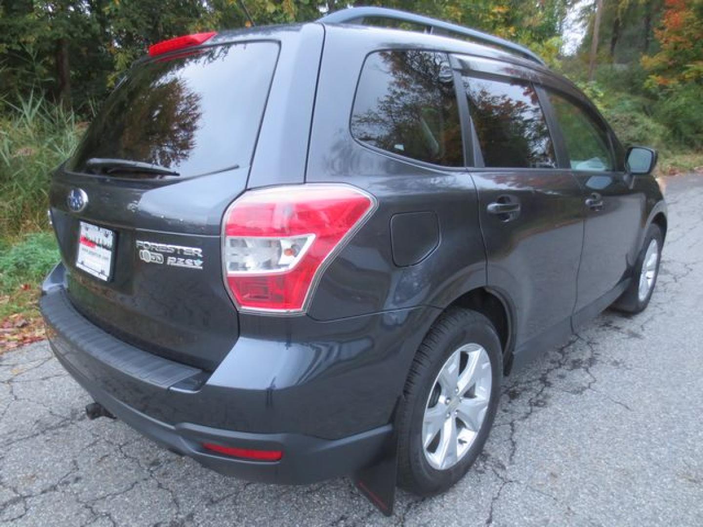 2014 Black /Gray Subaru Forester Premium (JF2SJACC6EG) with an 2.5L H4 SOHC 16V engine, 6 speed manual transmission, located at 270 US Route 6, Mahopac, NY, 10541, (845) 621-0895, 41.349022, -73.755280- Photo#3