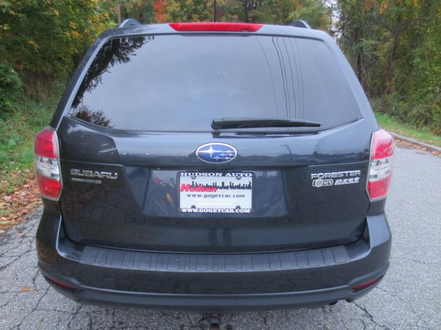 2014 Black /Gray Subaru Forester Premium (JF2SJACC6EG) with an 2.5L H4 SOHC 16V engine, 6 speed manual transmission, located at 270 US Route 6, Mahopac, NY, 10541, (845) 621-0895, 41.349022, -73.755280- Photo#5