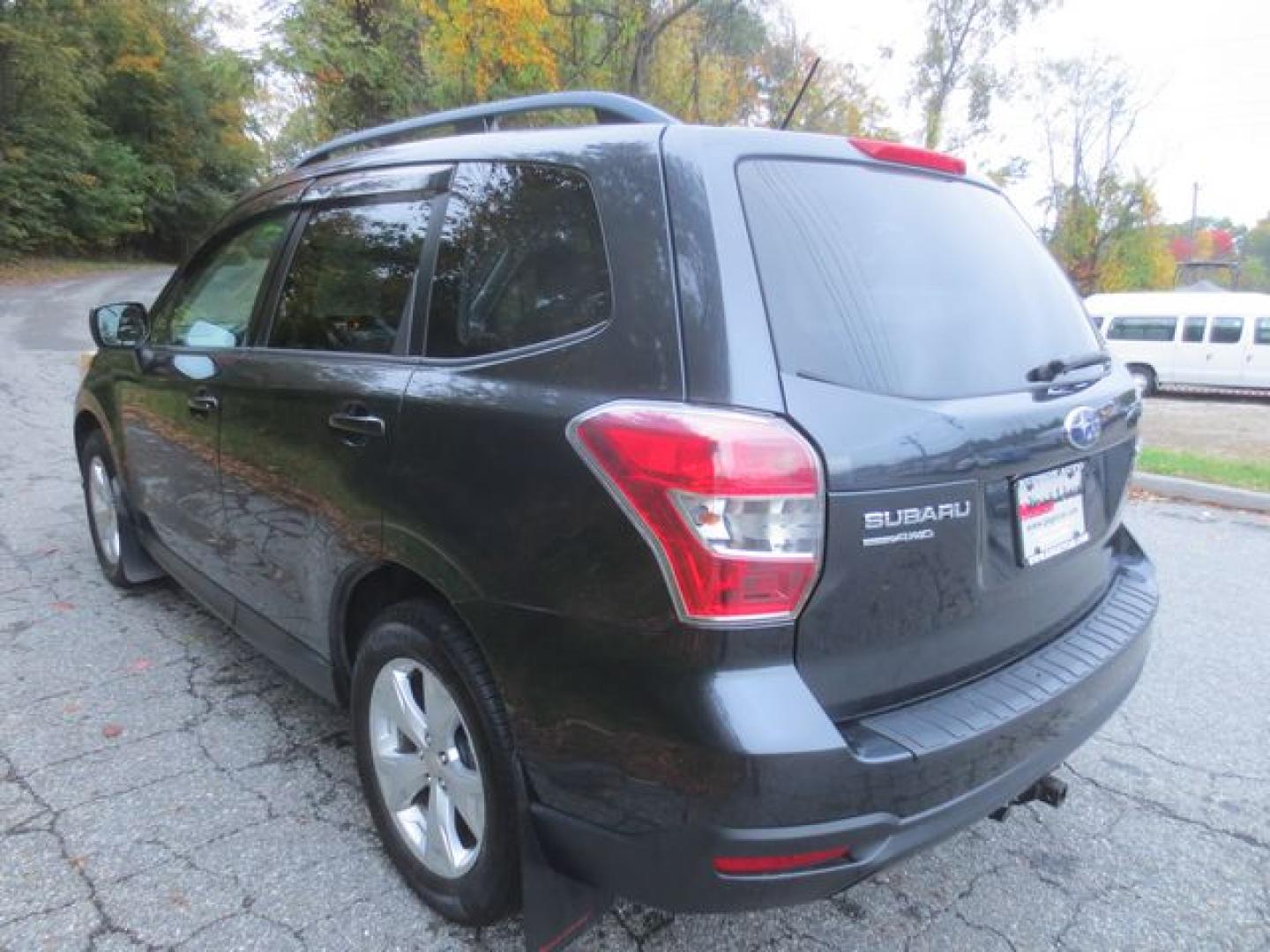 2014 Black /Gray Subaru Forester Premium (JF2SJACC6EG) with an 2.5L H4 SOHC 16V engine, 6 speed manual transmission, located at 270 US Route 6, Mahopac, NY, 10541, (845) 621-0895, 41.349022, -73.755280- Photo#4