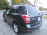 2014 Black /Gray Subaru Forester Premium (JF2SJACC6EG) with an 2.5L H4 SOHC 16V engine, 6 speed manual transmission, located at 270 US Route 6, Mahopac, NY, 10541, (845) 621-0895, 41.349022, -73.755280- Photo#4