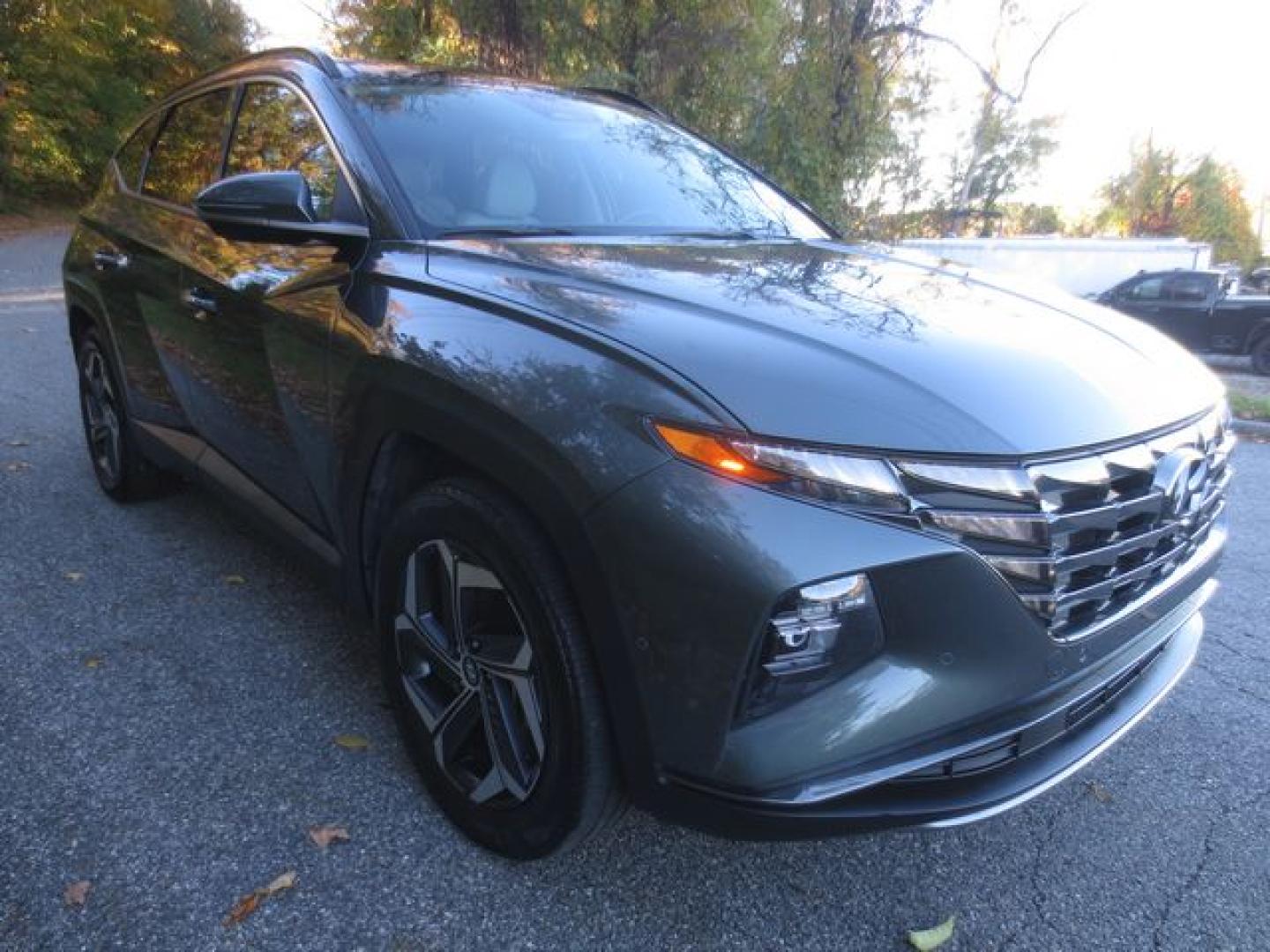 2023 Gray /Gray Hyundai Tucson Limited (KM8JECA17PU) with an 1.6L L4 DOHC 16V HYBRID engine, Automatic transmission, located at 270 US Route 6, Mahopac, NY, 10541, (845) 621-0895, 41.349022, -73.755280- Photo#1