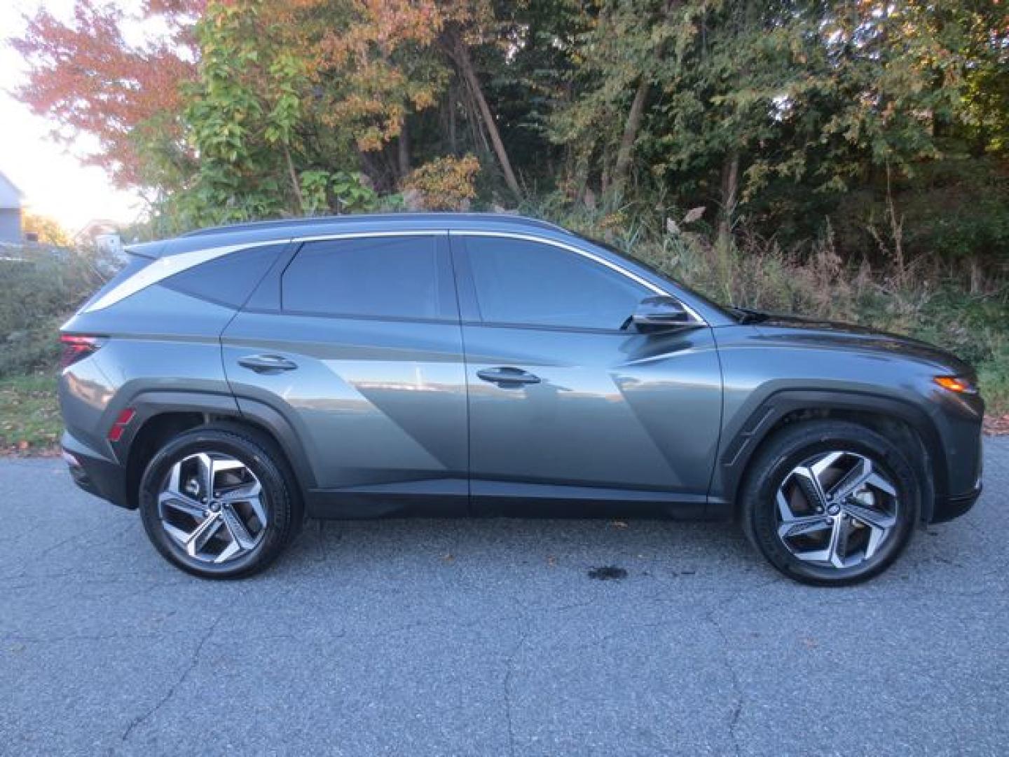 2023 Gray /Gray Hyundai Tucson Limited (KM8JECA17PU) with an 1.6L L4 DOHC 16V HYBRID engine, Automatic transmission, located at 270 US Route 6, Mahopac, NY, 10541, (845) 621-0895, 41.349022, -73.755280- Photo#13